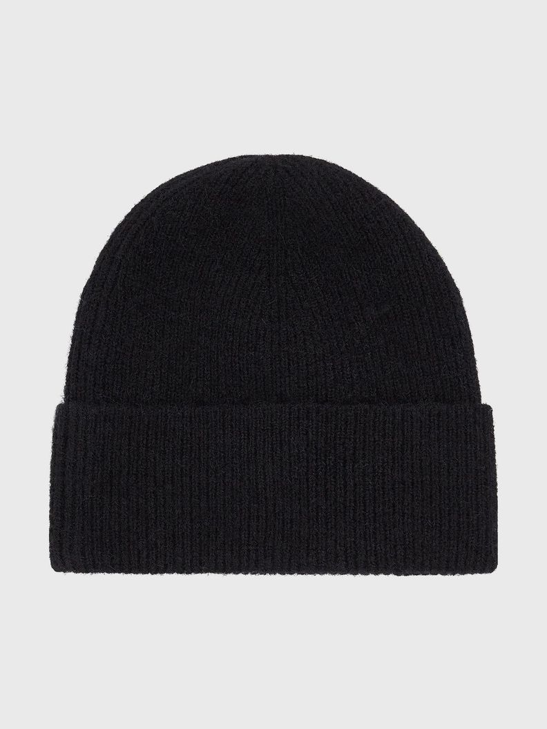 Beanie Essential Con Logo Negro Tommy Hilfiger-1