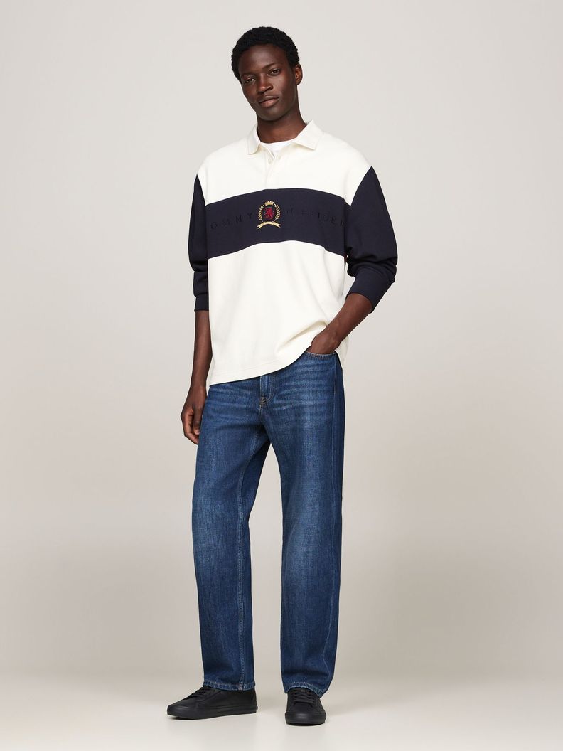 Zapatillas Street Cuero Con Logo Negro Tommy Hilfiger-1