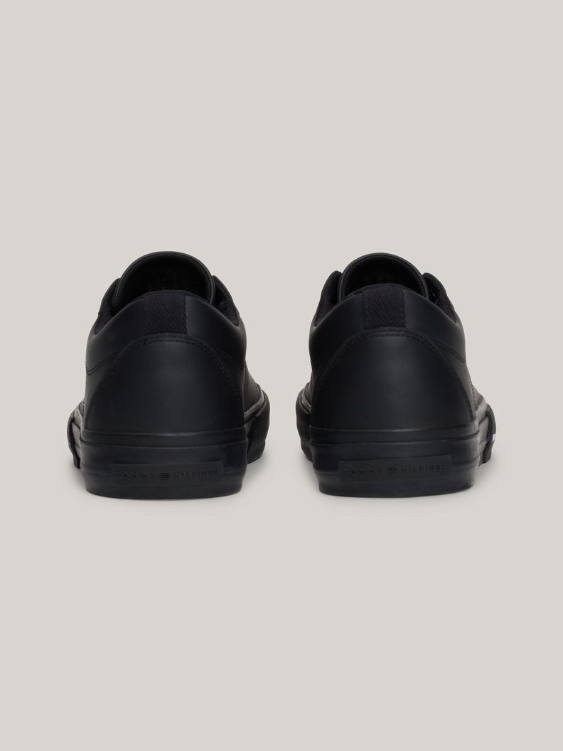 Zapatillas Street Cuero Con Logo Negro Tommy Hilfiger-7