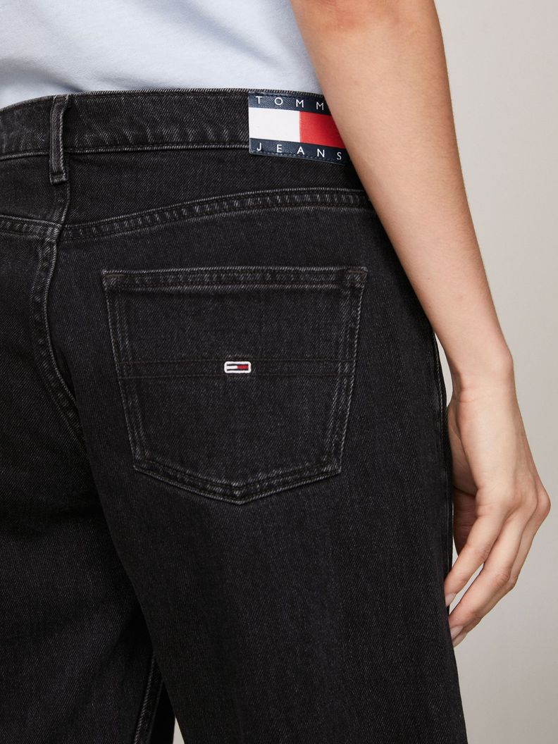 JEANS SOPHIE STRAIGHT DE TALLE BAJO NEGRO TOMMY JEANS-3