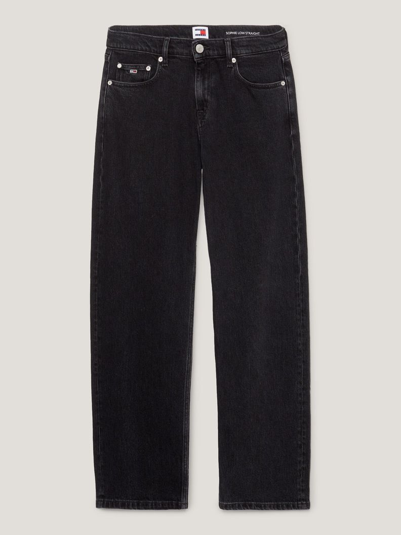 JEANS SOPHIE STRAIGHT DE TALLE BAJO NEGRO TOMMY JEANS-4