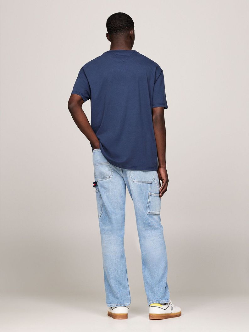 Polera New Classic Con Logo Azul Tommy Jeans-2