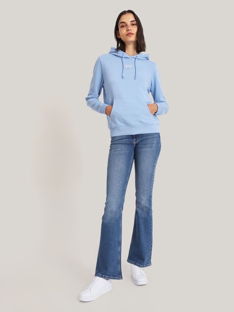 Polerón Hoodie Essential Con Logo Azul Tommy Jeans-1