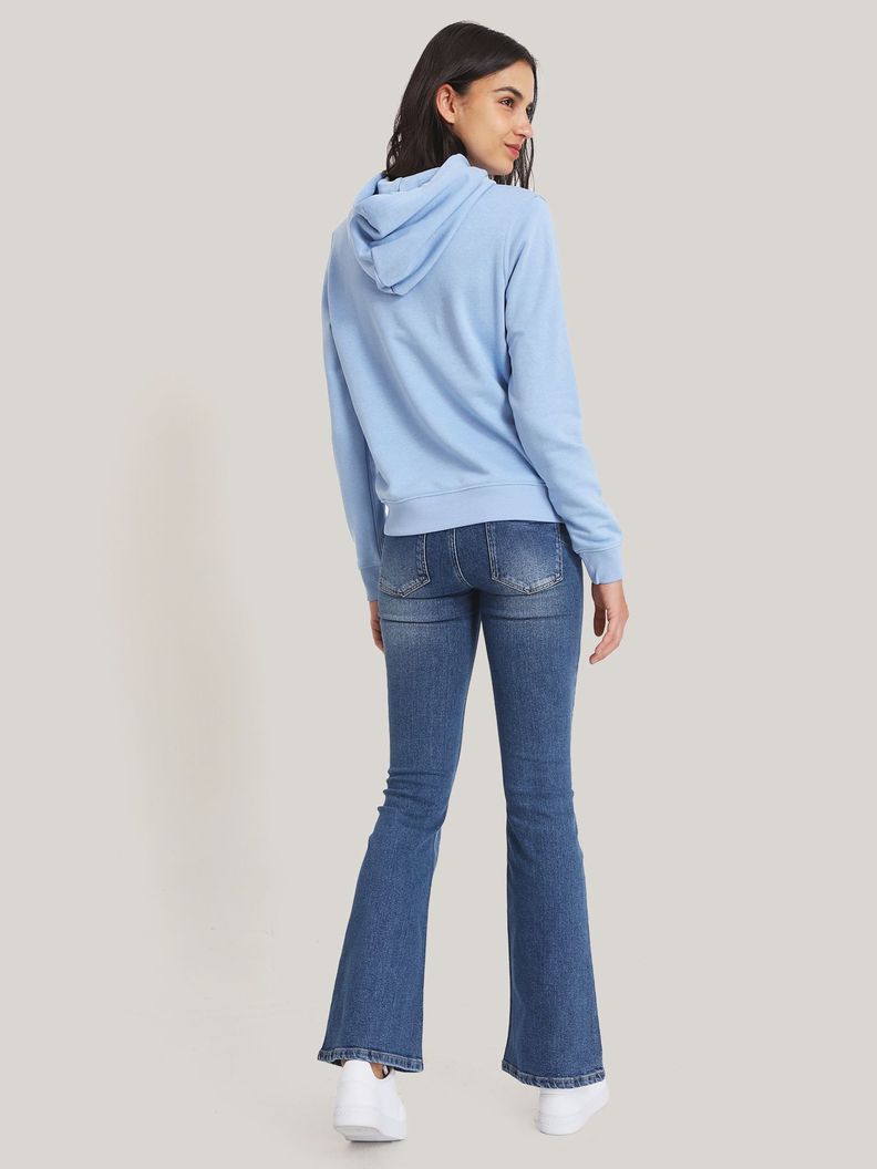 Polerón Hoodie Essential Con Logo Azul Tommy Jeans-2