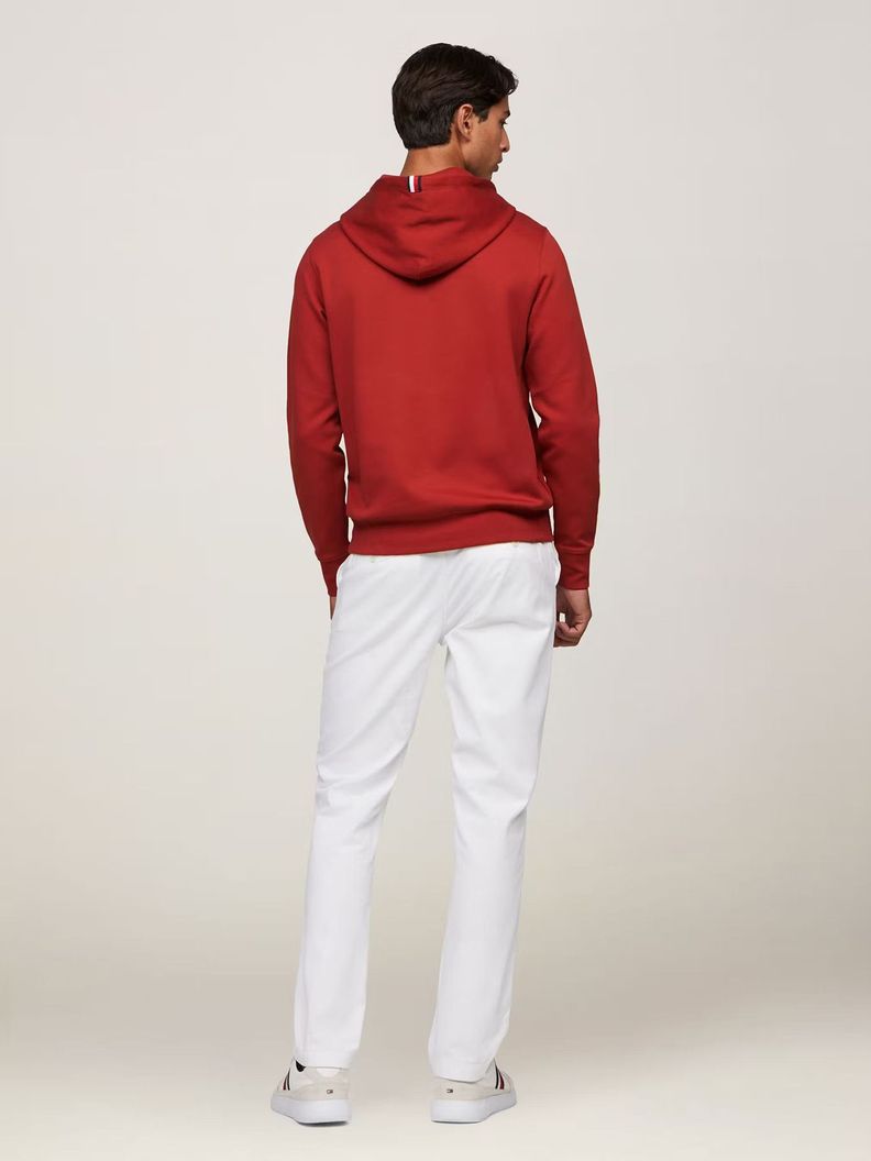 Polerón Hoodie Logo Monogram Rojo Tommy Hilfiger-2