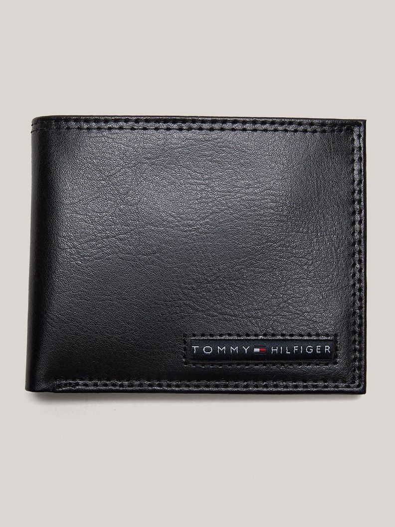 Billetera con logo Negro Tommy Hilfiger-0