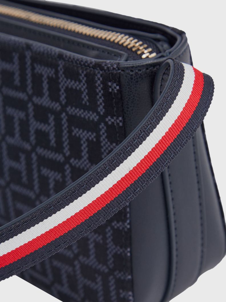 Bandolera Im Latam Jacquard Azul Tommy Hilfiger-4