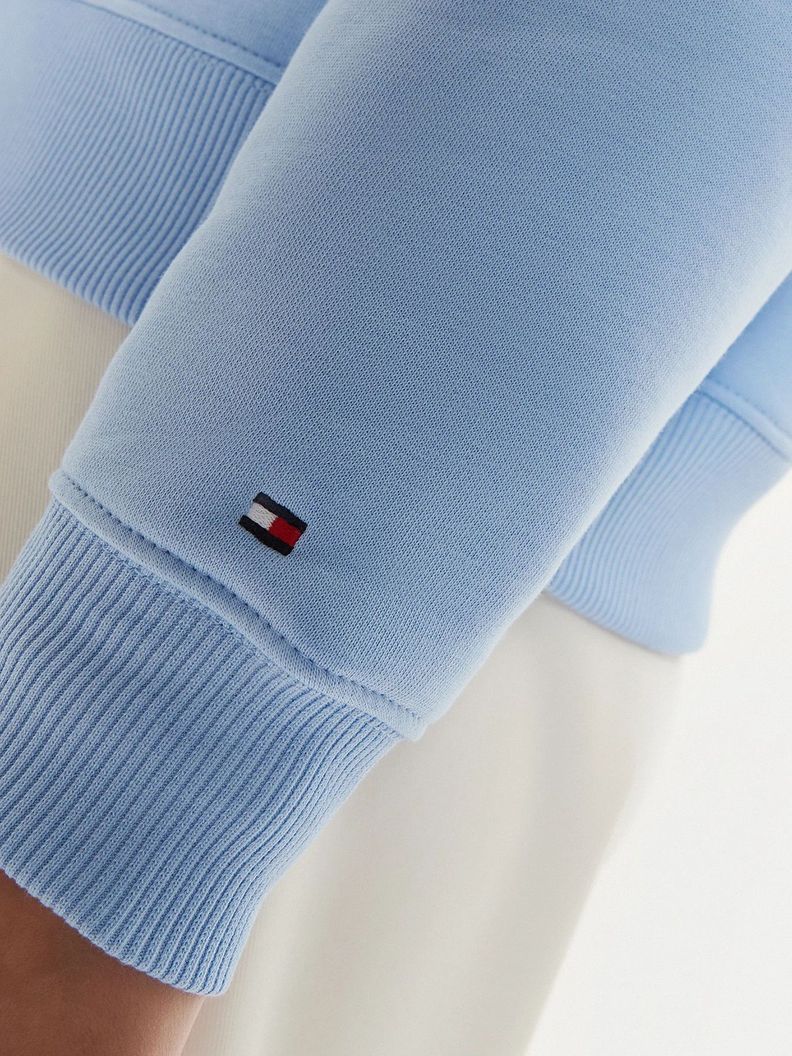 Polerón Modern Con Logo Celeste Tommy Hilfiger-4
