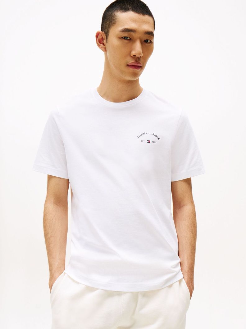 Polera Con Logo Hotel Regular Fit Blanco S