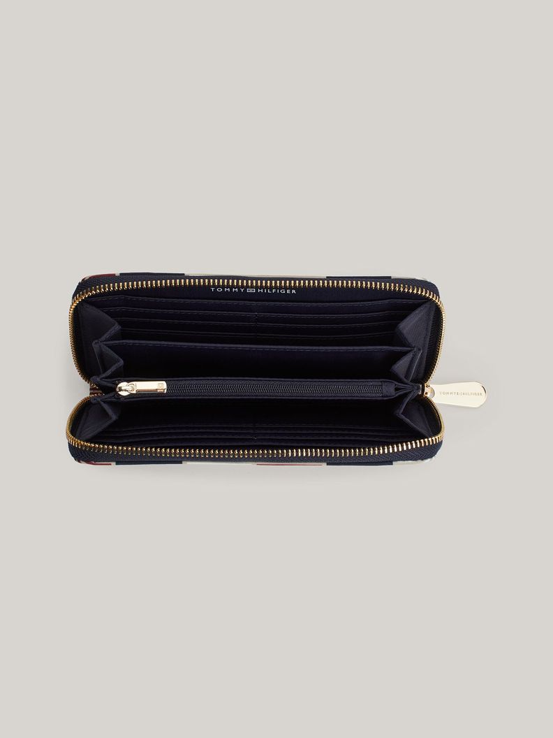Billetera Poppy Con Cierre Multicolor Tommy Hilfiger-2