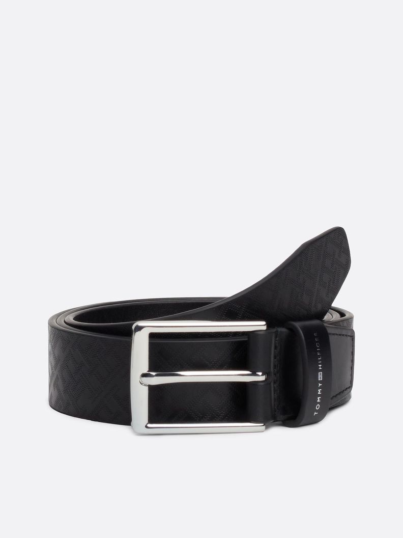 Cinturón Business Monogram Negro Tommy Hilfiger-0