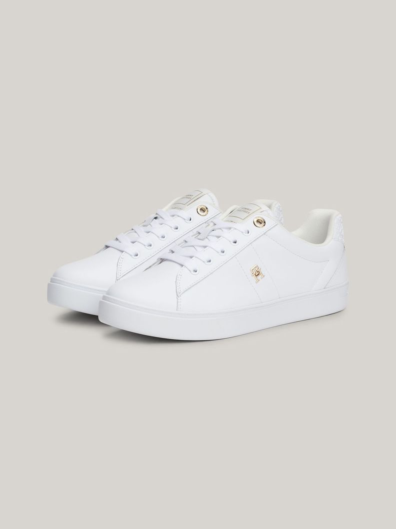 Zapatilla Cuero Essentia Monogram Blanco Tommy Hilfiger-0
