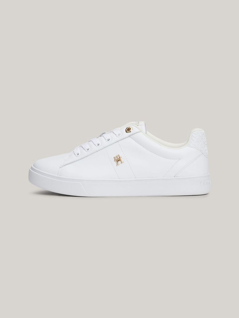 Zapatilla Cuero Essentia Monogram Blanco Tommy Hilfiger-5