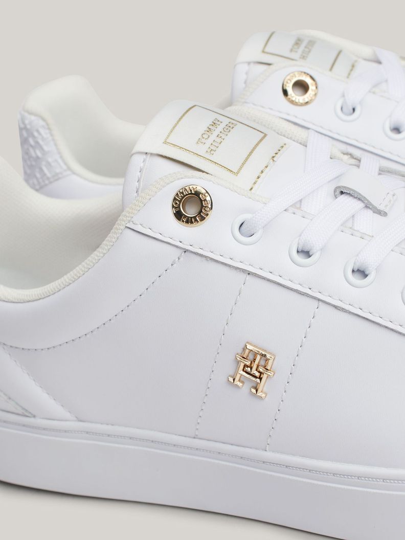 Zapatilla Cuero Essentia Monogram Blanco Tommy Hilfiger-6