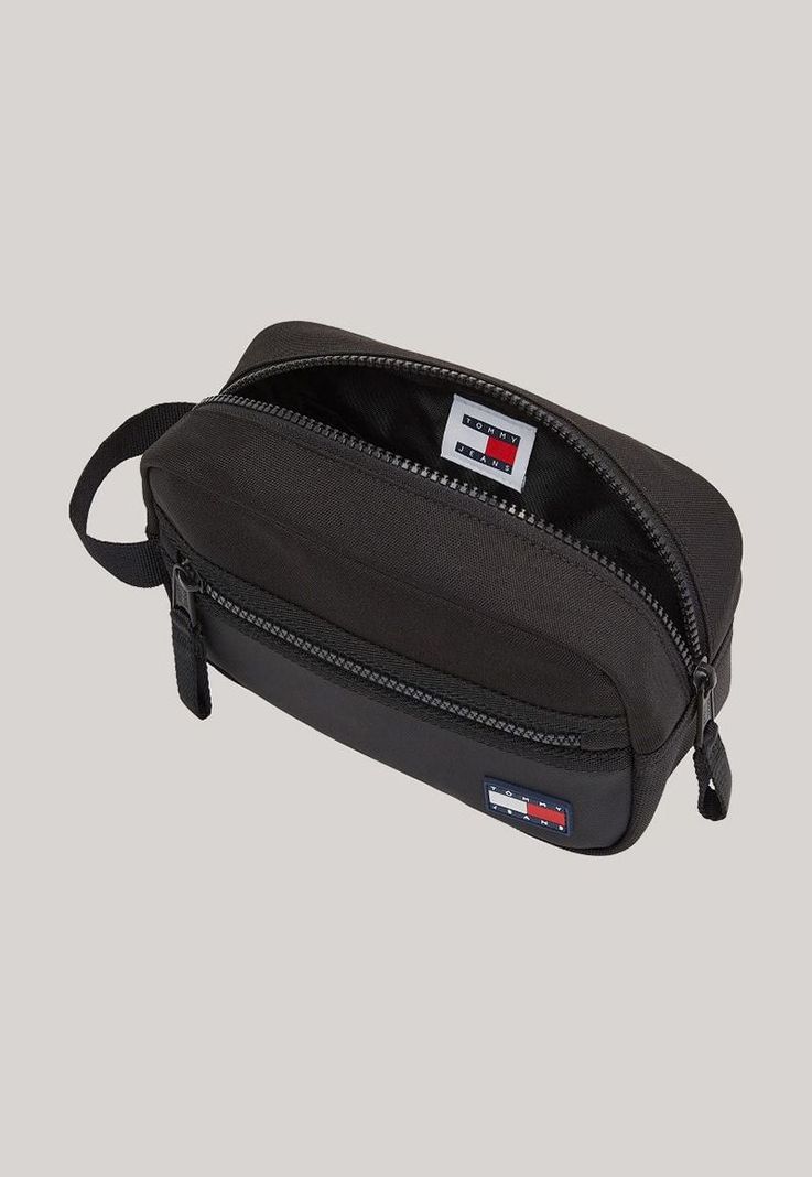 Neceser Essential Con Logo Negro Tommy Hilfiger-2