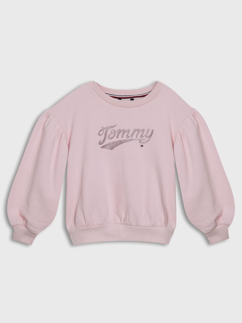 POLERÓN MANGAS AGLOBADAS ROSADO TOMMY HILFIGER-0