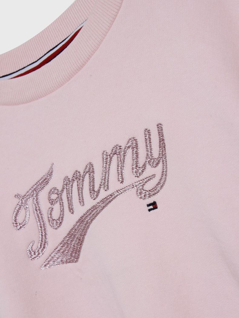 POLERÓN MANGAS AGLOBADAS ROSADO TOMMY HILFIGER-2