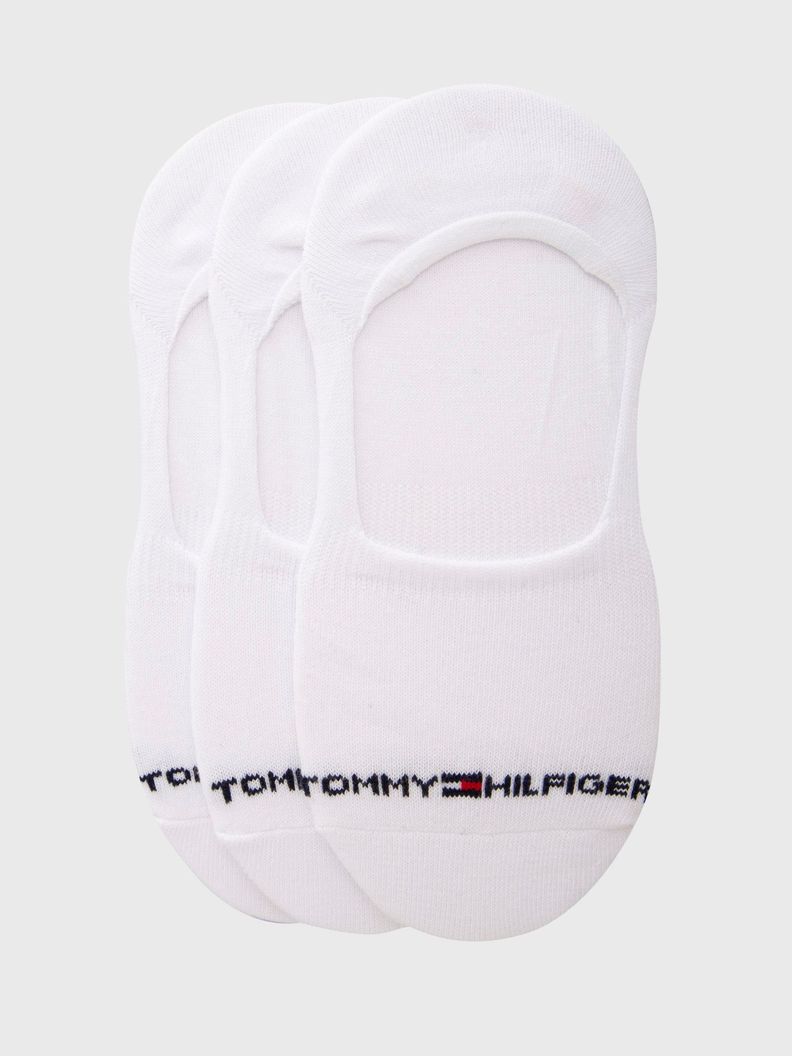 Pack de 3 Socks Liner Blanco Tommy Hilfiger A2-1