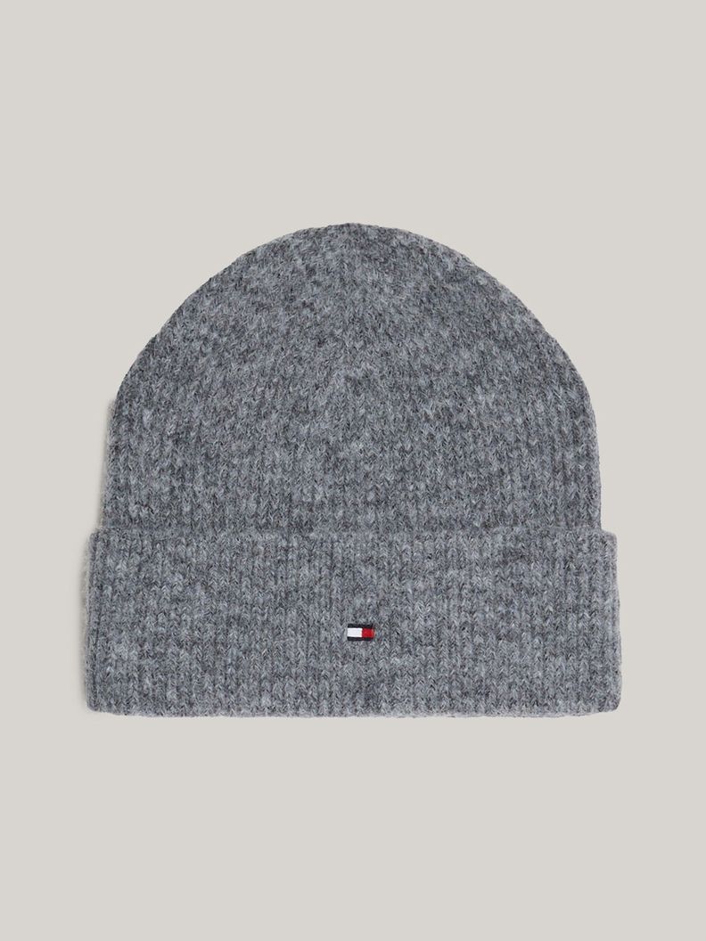 Beanie Essential Con Logo Gris Tommy Hilfiger-0