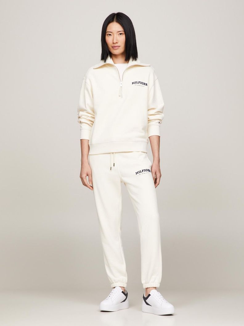 Jogger Con Logo Monotype Beige Tommy Hilfiger-0