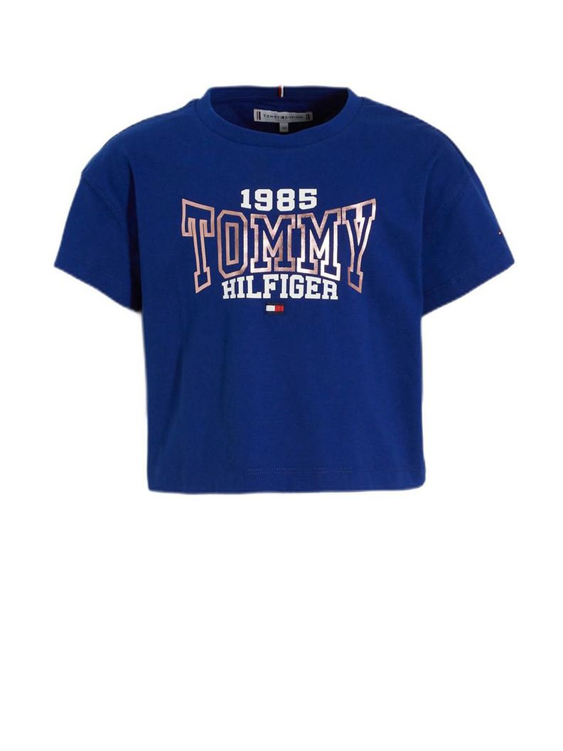 Polera Varsity Con Logo 1985 Azul Tommy Hilfiger-0
