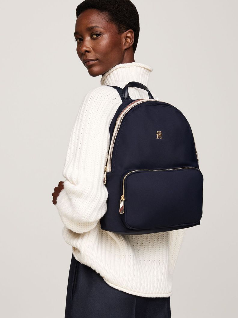 Mochila Poppy Corporate Azul Tommy Hilfiger-1