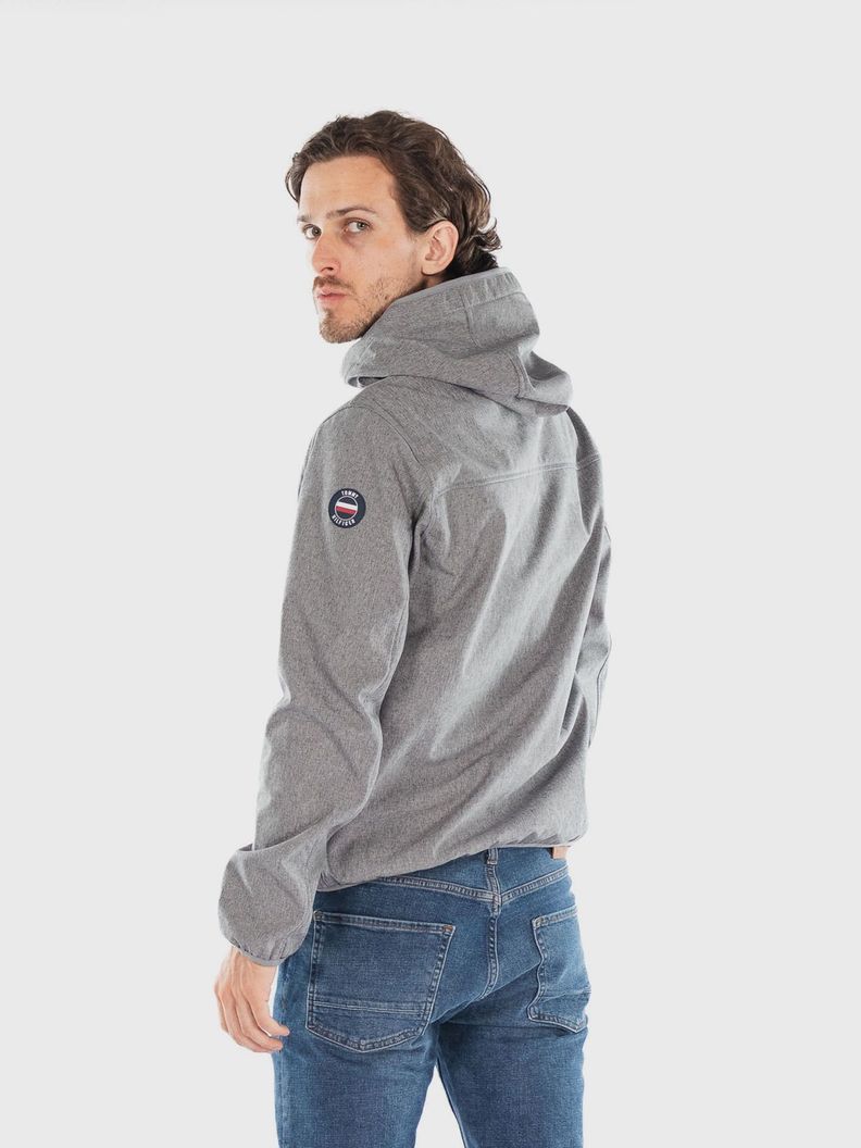 Chaqueta Hoodie Softshell Gris Tommy Hilfiger-2