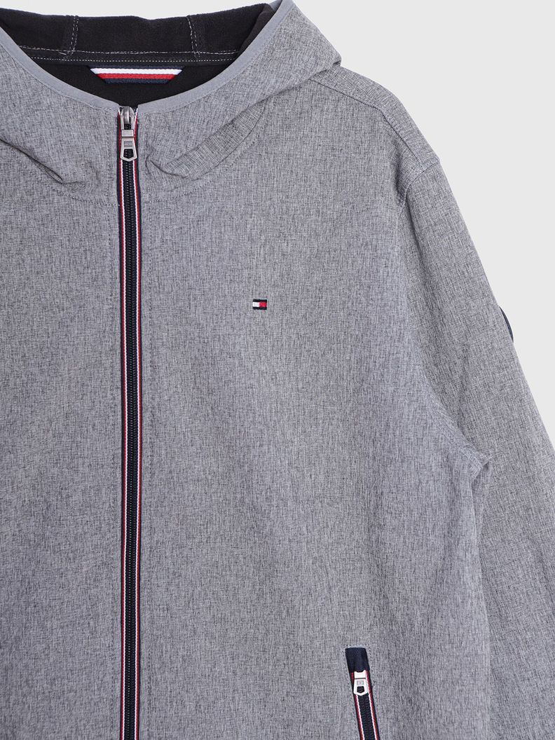 Chaqueta Hoodie Softshell Gris Tommy Hilfiger-6