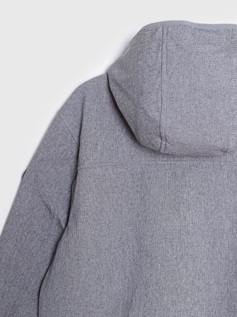 Chaqueta Hoodie Softshell Gris Tommy Hilfiger-7