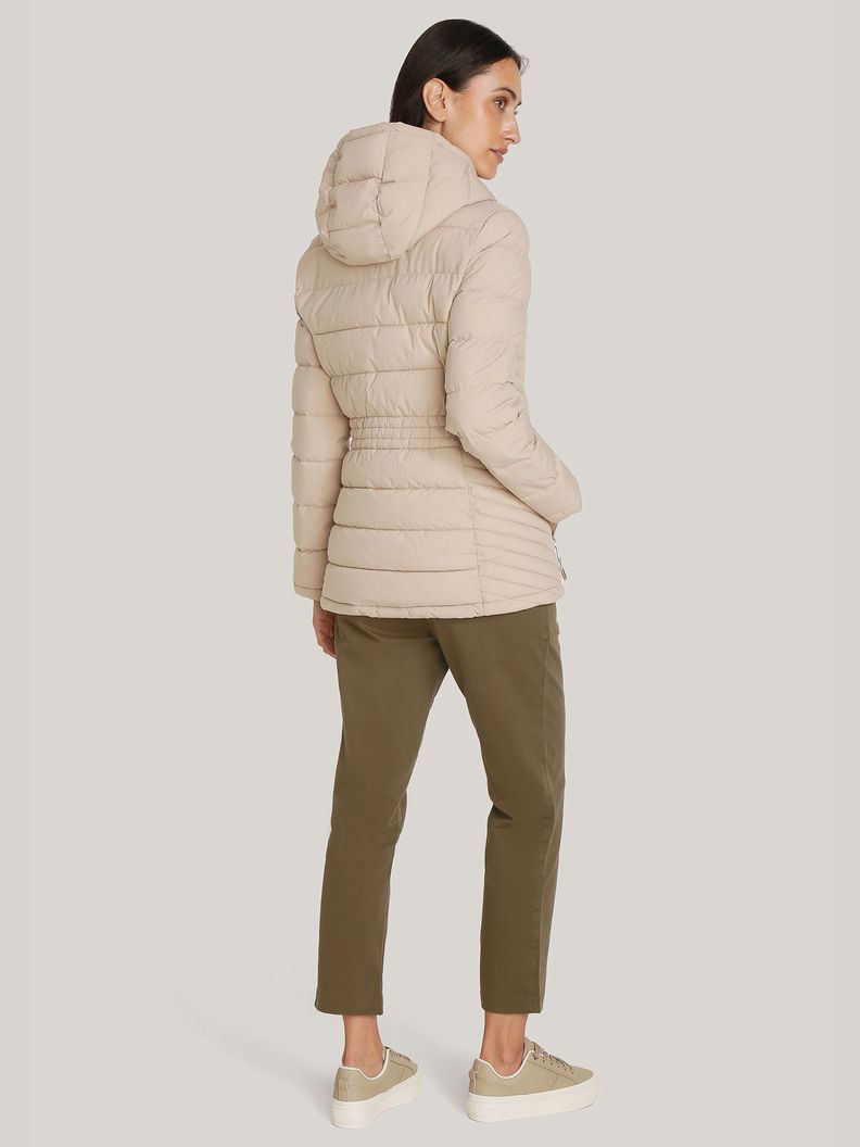 Parka Acolchada Packable de Gorro Beige Tommy Hilfiger-2
