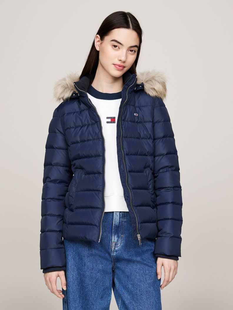 Parka Hooded Basic Acolchada
