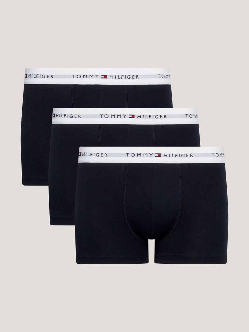 Pack De 3 Calzoncillos Trunk Essential Azul Tommy Hilfiger-0