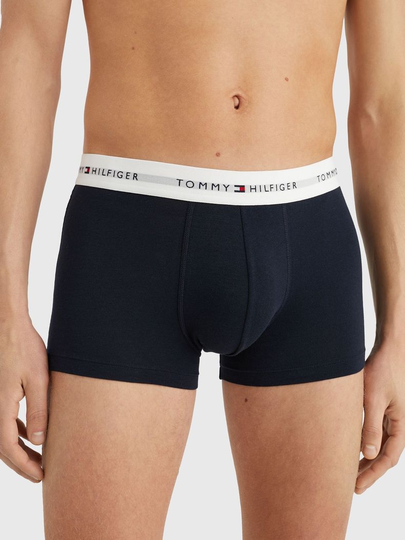 Pack De 3 Calzoncillos Trunk Essential Azul Tommy Hilfiger-1