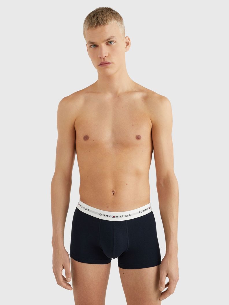 Pack De 3 Calzoncillos Trunk Essential Azul Tommy Hilfiger-2