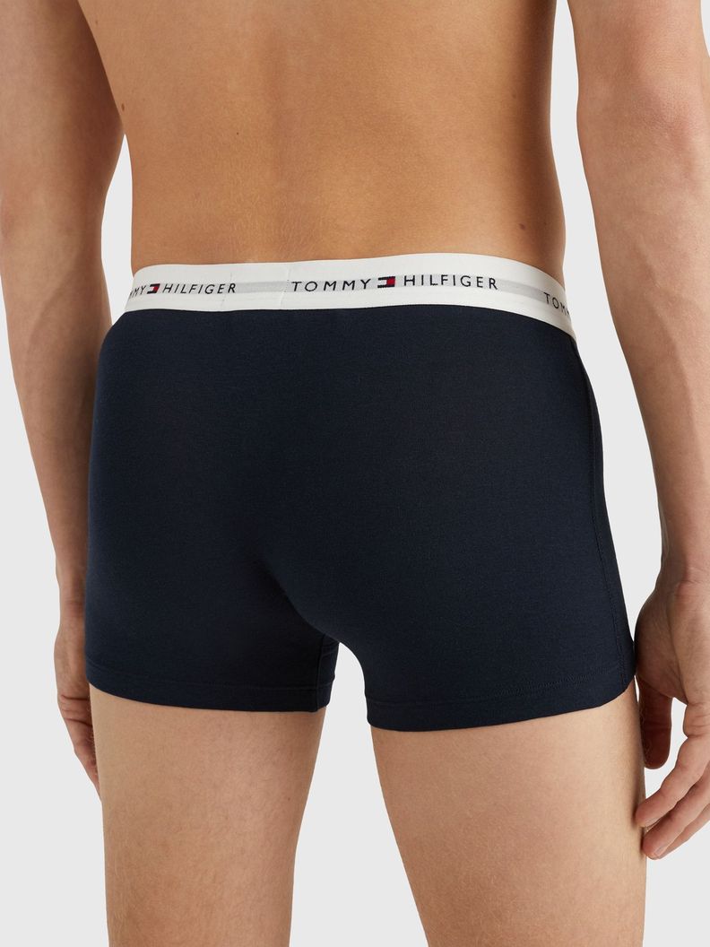 Pack De 3 Calzoncillos Trunk Essential Azul Tommy Hilfiger-3