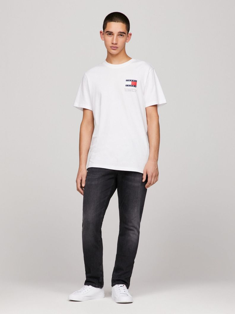 Polera Esencial Con Logo Blanco Tommy Jeans-1