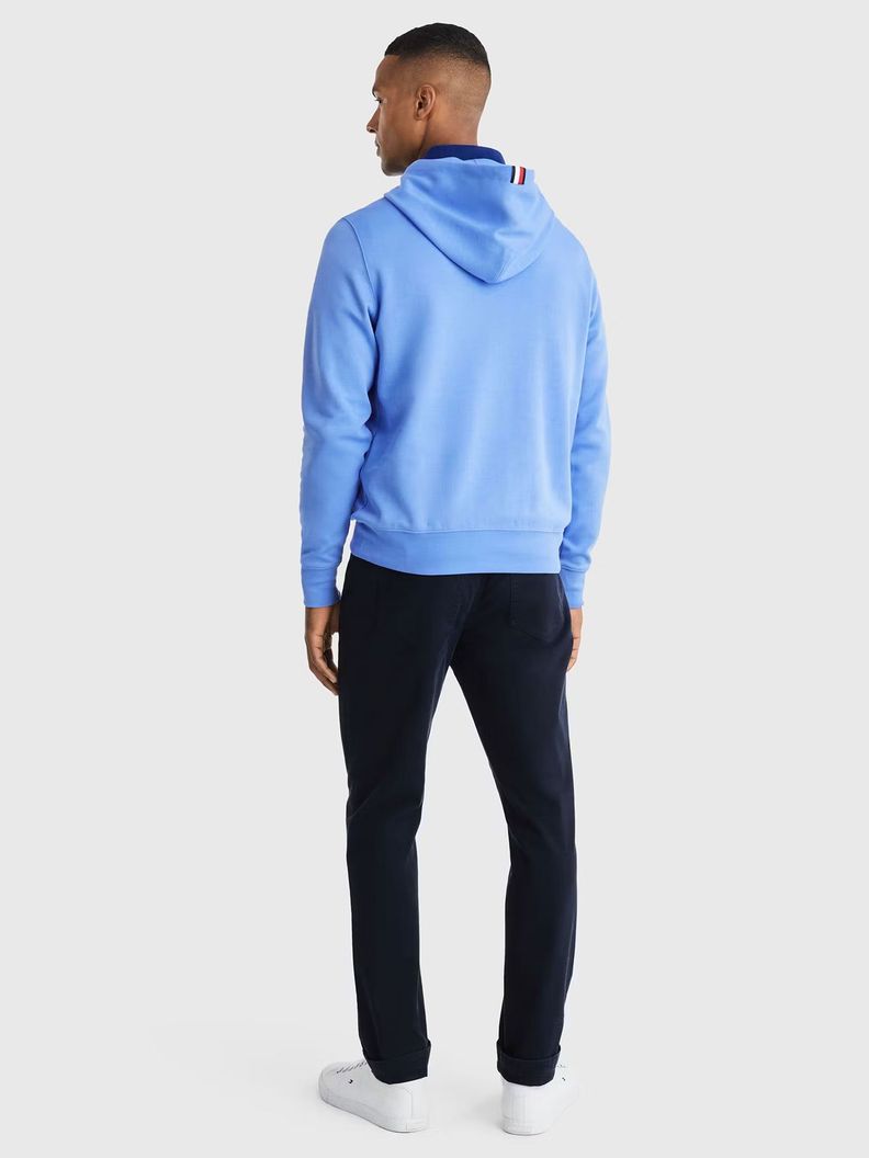 Polerón Hoodie Logo Monogram Celeste Tommy Hilfiger-2