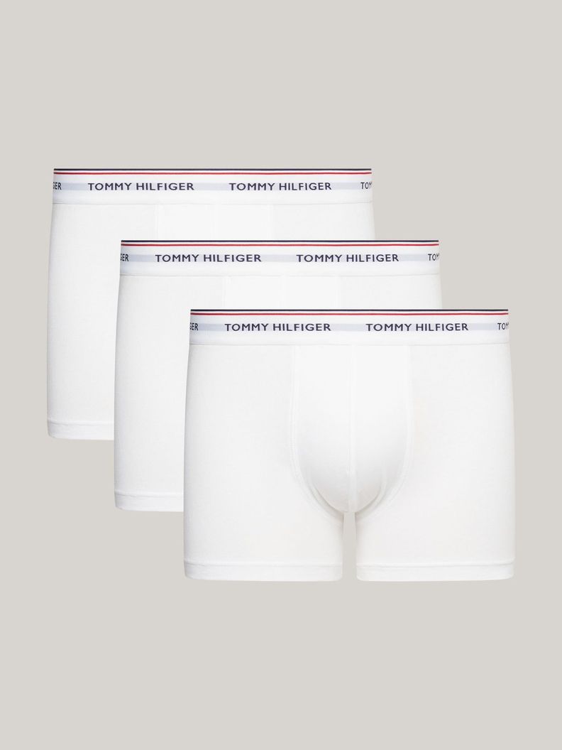 Pack De 3 Calzoncillos Trunk Premium Stretch Blanco Tommy Hilfiger-0