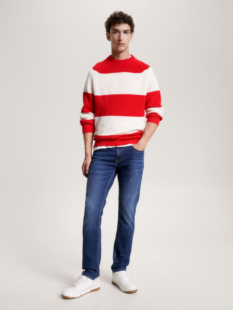Jeans Denton Con Efecto Desteñido Azul Tommy Hilfiger-0