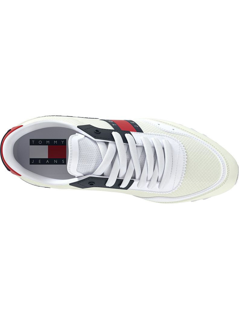 Zapatillas Dentadas Tj Con Logo Blanco Tommy Hilfiger