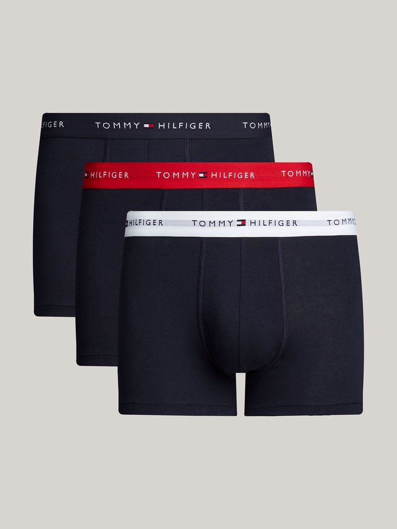 Pack De 3 Boxers Trunk Essential Azul S