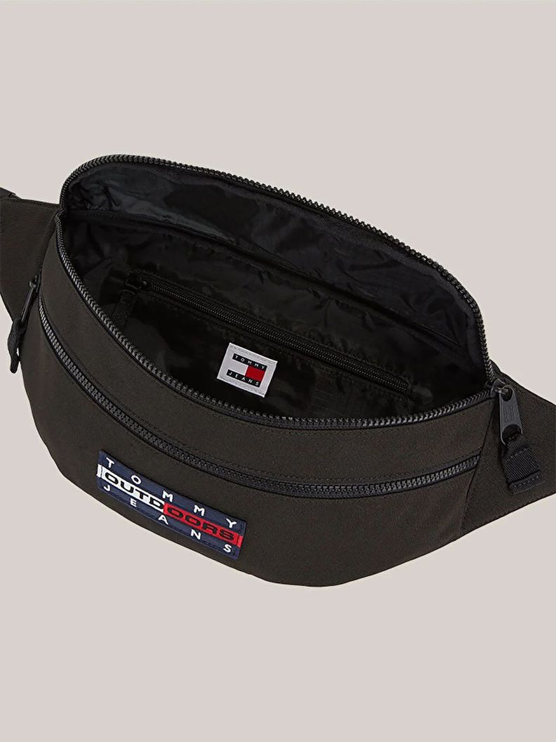 Banano Color Block Con Logo Negro Tommy Hilfiger-2