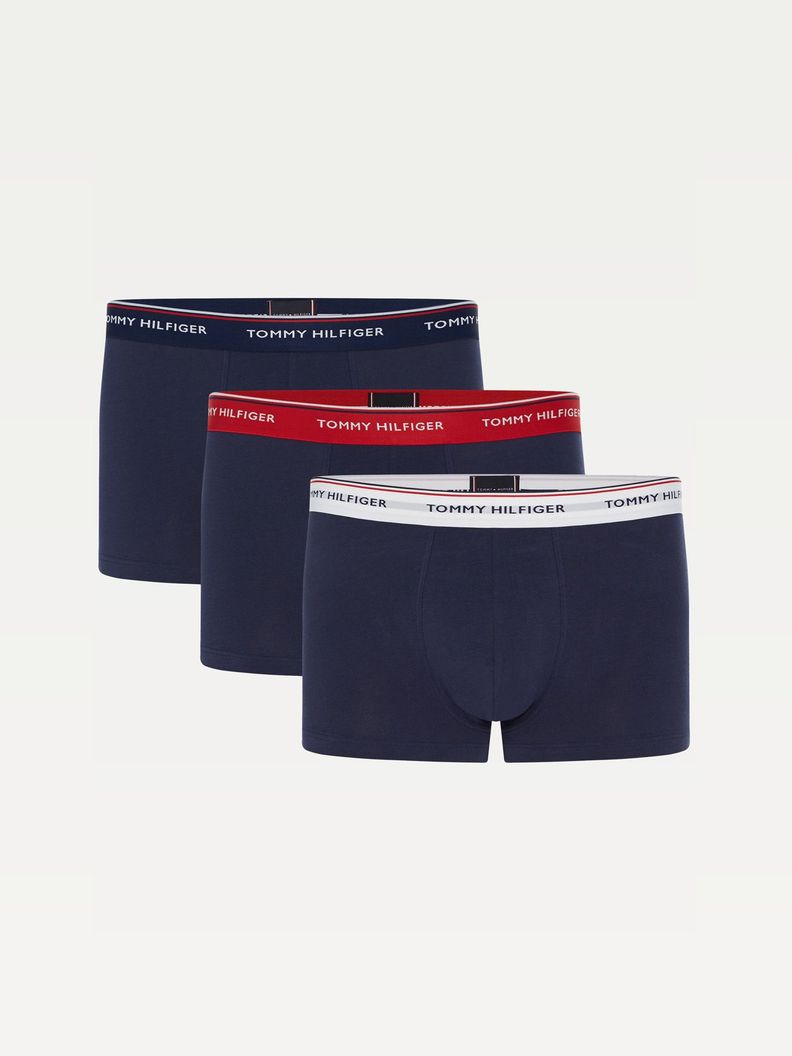 Pack De 3 Calzoncillos Trunk Premium Stretch Azul Tommy Hilfiger-0