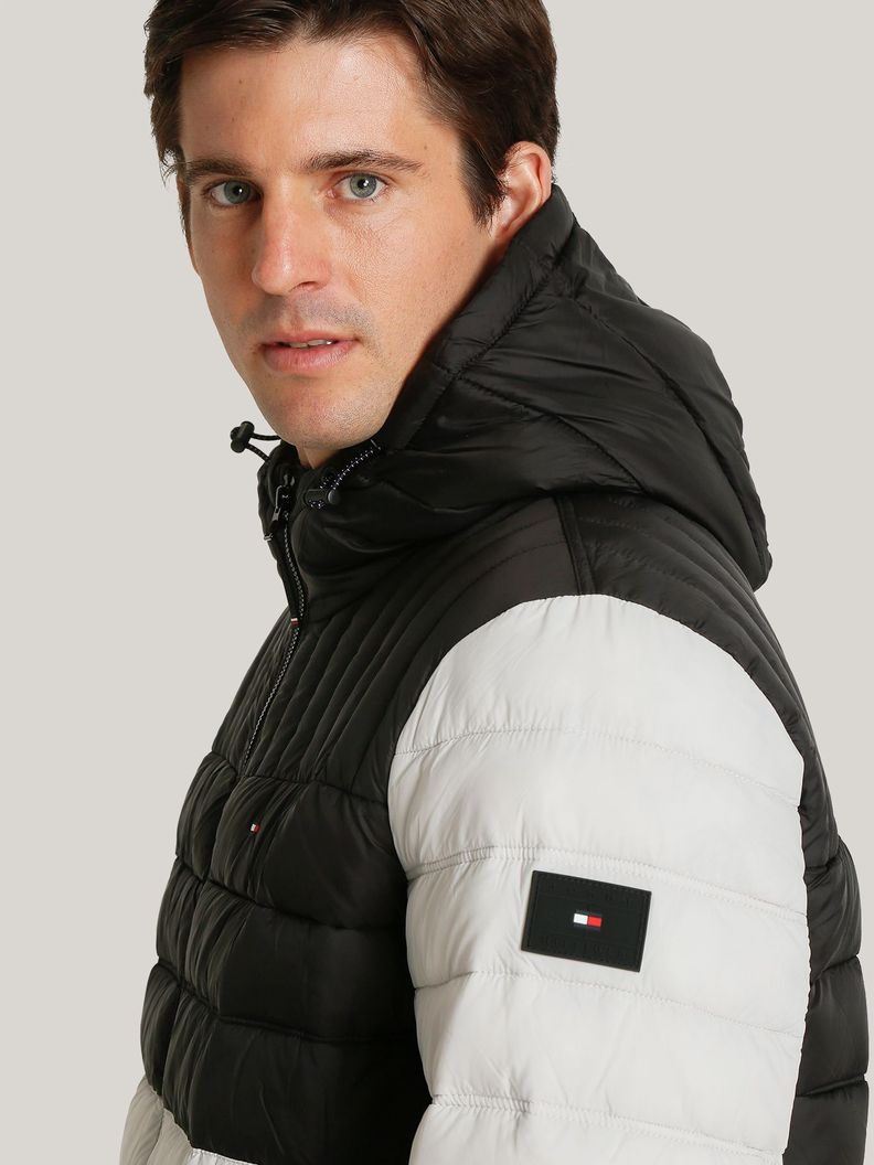 Parka Weight Quilted Colorblock Multicolor Tommy Hilfiger-3