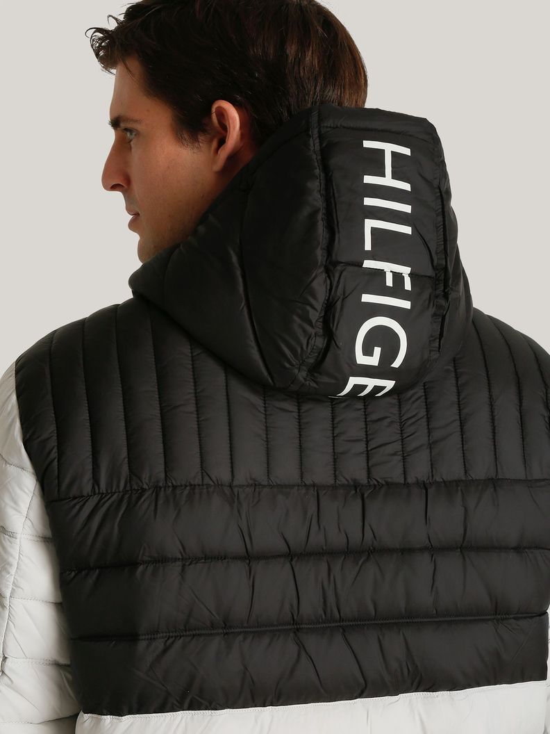 Parka Weight Quilted Colorblock Multicolor Tommy Hilfiger-4