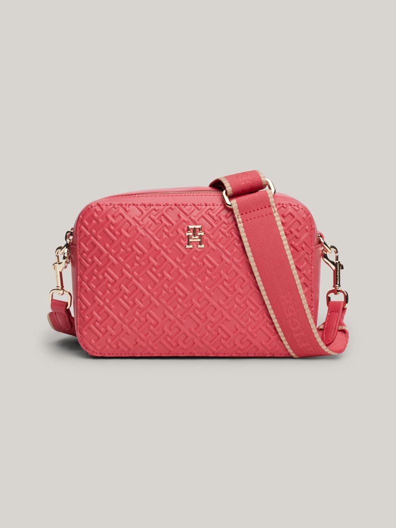 Bandolera Distinc Monograma Rosado Tommy Hilfiger-0