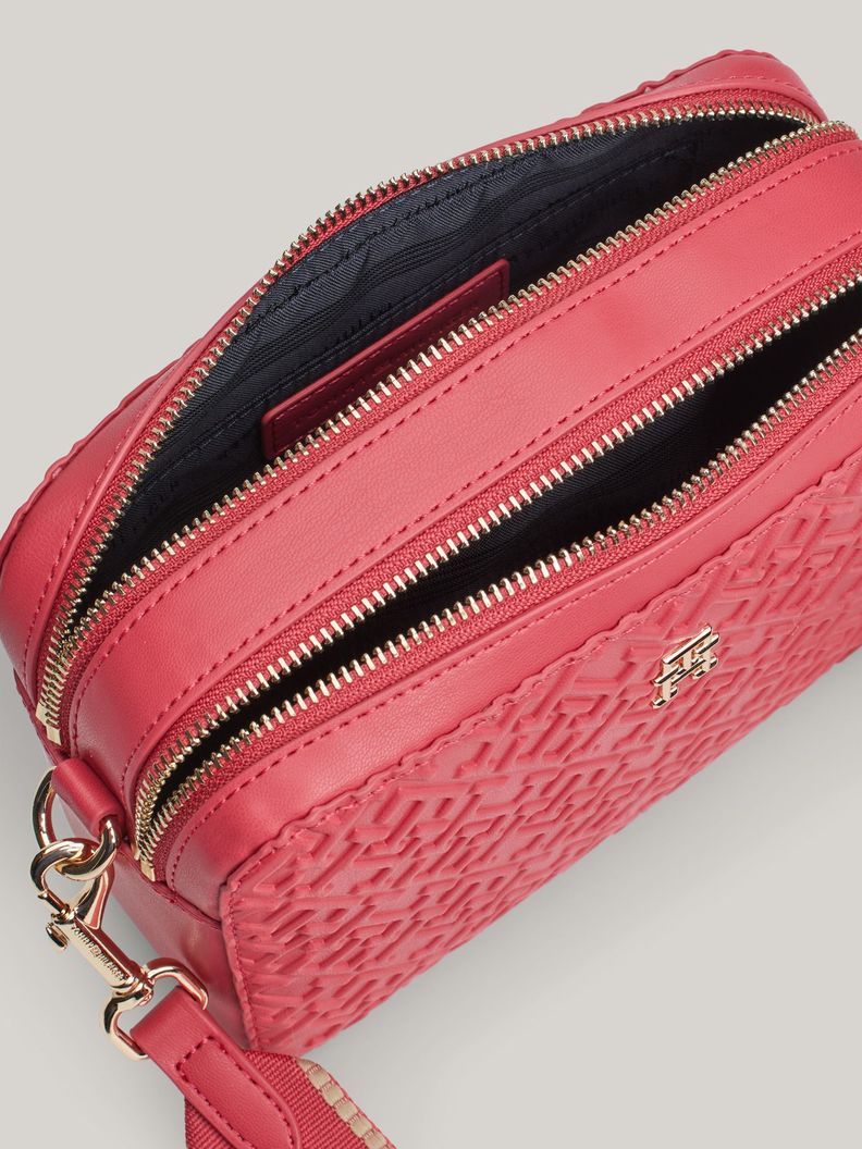 Bandolera Distinc Monograma Rosado Tommy Hilfiger-3