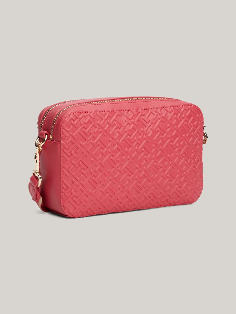 Bandolera Distinc Monograma Rosado Tommy Hilfiger-4