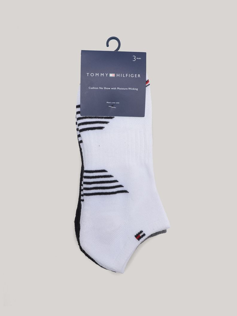 Pack 3 Calcetines Tobilleros Multicolor Tommy Hilfiger-1