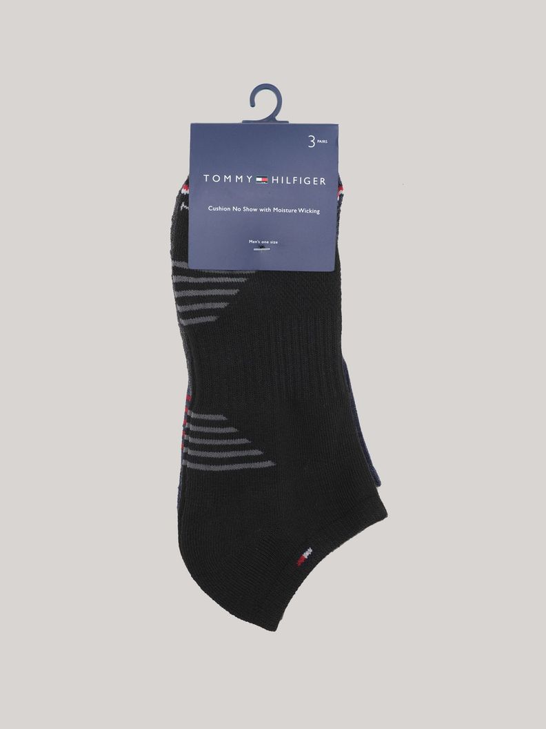Pack De 3 Calcetin Tobilleros Multicolor Tommy Hilfiger-1
